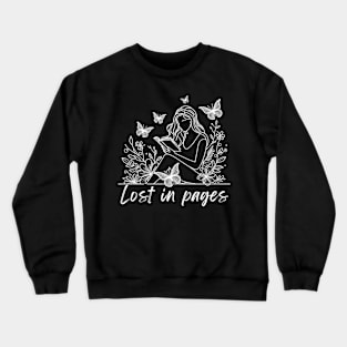 Lost In Pages Crewneck Sweatshirt